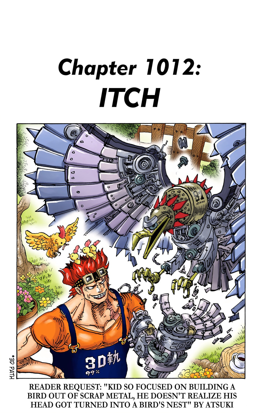 One Piece Digital Colored Chapter 1012 image 01